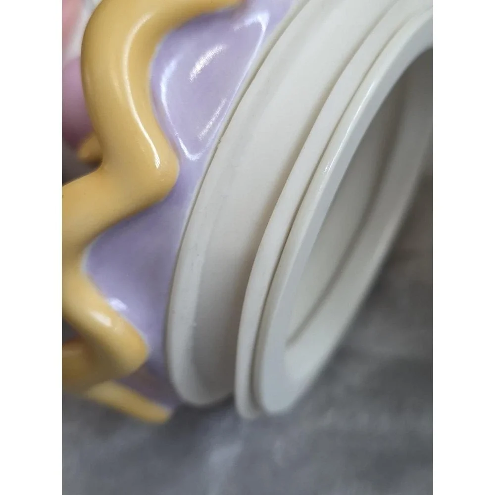 Disney Beauty and the Beast Mrs. Potts & Chip Cookie Jar Never Used Sat In Cabin